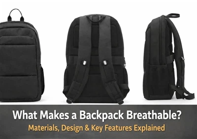 バックパックの通気性を高めるものは何ですか?材料、デザイン、主な機能の説明